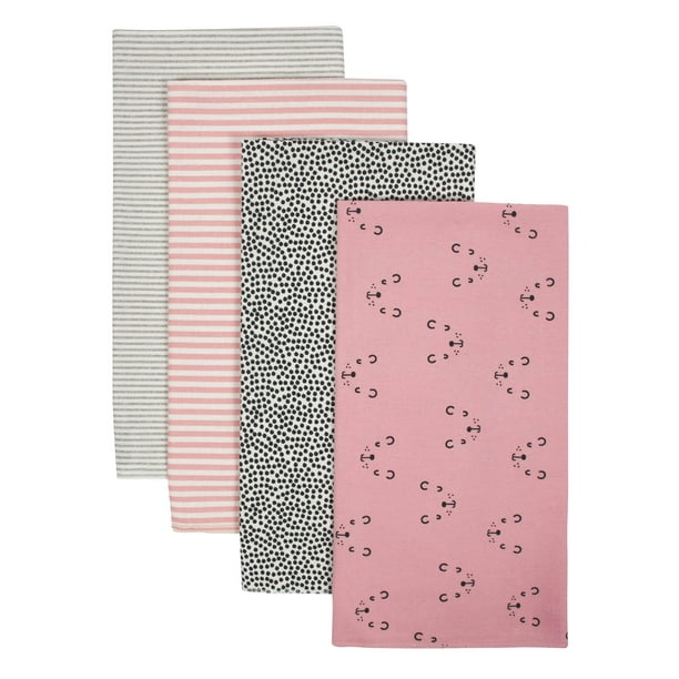 Gray Hearts Flannel Receiving Blanket 30x30 Jojos Boutique Pink Gray Hearts Flannel Receiving Blanket 30x30 Jojos Boutique Pink